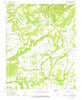 Bee Branch Arkansas Historical topographic map, 1:24000 scale, 7.5 X 7.5 Minute, Year 1961