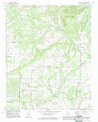 Bee Branch Arkansas Historical topographic map, 1:24000 scale, 7.5 X 7.5 Minute, Year 1991