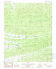 Bee Mountain Arkansas Historical topographic map, 1:24000 scale, 7.5 X 7.5 Minute, Year 1985