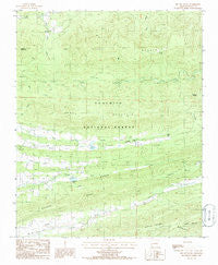 Bee Mountain Arkansas Historical topographic map, 1:24000 scale, 7.5 X 7.5 Minute, Year 1985