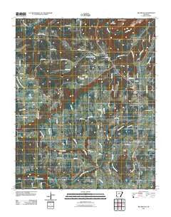 Bee Branch Arkansas Historical topographic map, 1:24000 scale, 7.5 X 7.5 Minute, Year 2011