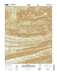 Bee Mountain Arkansas Current topographic map, 1:24000 scale, 7.5 X 7.5 Minute, Year 2014