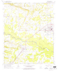 Beebe Arkansas Historical topographic map, 1:24000 scale, 7.5 X 7.5 Minute, Year 1963