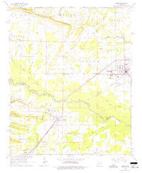 Beebe Arkansas Historical topographic map, 1:24000 scale, 7.5 X 7.5 Minute, Year 1963
