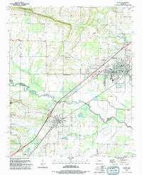 Beebe Arkansas Historical topographic map, 1:24000 scale, 7.5 X 7.5 Minute, Year 1994