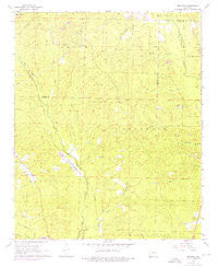 Belfast Arkansas Historical topographic map, 1:24000 scale, 7.5 X 7.5 Minute, Year 1964