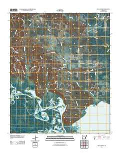 Ben Lomond Arkansas Historical topographic map, 1:24000 scale, 7.5 X 7.5 Minute, Year 2011