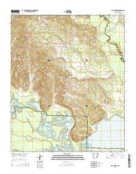 Ben Lomond Arkansas Current topographic map, 1:24000 scale, 7.5 X 7.5 Minute, Year 2014