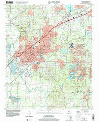Benton Arkansas Historical topographic map, 1:24000 scale, 7.5 X 7.5 Minute, Year 1994