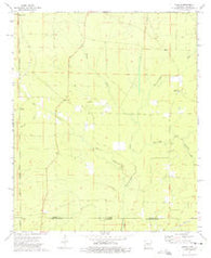 Berlin Arkansas Historical topographic map, 1:24000 scale, 7.5 X 7.5 Minute, Year 1973