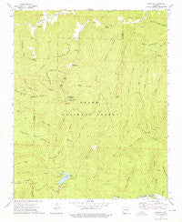 Bidville Arkansas Historical topographic map, 1:24000 scale, 7.5 X 7.5 Minute, Year 1973