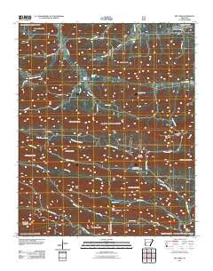 Big Fork Arkansas Historical topographic map, 1:24000 scale, 7.5 X 7.5 Minute, Year 2011
