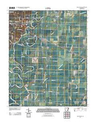Black Rock Arkansas Historical topographic map, 1:24000 scale, 7.5 X 7.5 Minute, Year 2011