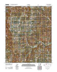 Blue Eye Arkansas Historical topographic map, 1:24000 scale, 7.5 X 7.5 Minute, Year 2012