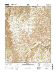 Blue Eye Arkansas Current topographic map, 1:24000 scale, 7.5 X 7.5 Minute, Year 2014
