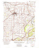 Blytheville Arkansas Historical topographic map, 1:62500 scale, 15 X 15 Minute, Year 1955