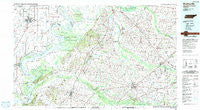Blytheville Arkansas Historical topographic map, 1:100000 scale, 30 X 60 Minute, Year 1986
