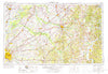 Blytheville Arkansas Historical topographic map, 1:250000 scale, 1 X 2 Degree, Year 1956