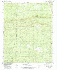 Bog Springs Arkansas Historical topographic map, 1:24000 scale, 7.5 X 7.5 Minute, Year 1985