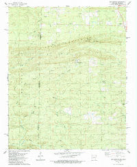 Bog Springs Arkansas Historical topographic map, 1:24000 scale, 7.5 X 7.5 Minute, Year 1985