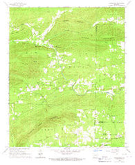 Bonnerdale Arkansas Historical topographic map, 1:24000 scale, 7.5 X 7.5 Minute, Year 1966