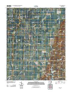 Bono Arkansas Historical topographic map, 1:24000 scale, 7.5 X 7.5 Minute, Year 2011