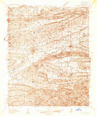 Booneville Arkansas Historical topographic map, 1:48000 scale, 15 X 15 Minute, Year 1934