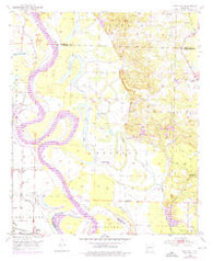 Boyd Hill Arkansas Historical topographic map, 1:24000 scale, 7.5 X 7.5 Minute, Year 1952