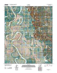 Boyd Hill Arkansas Historical topographic map, 1:24000 scale, 7.5 X 7.5 Minute, Year 2011