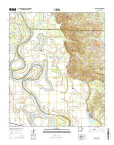Boyd Hill Arkansas Current topographic map, 1:24000 scale, 7.5 X 7.5 Minute, Year 2014