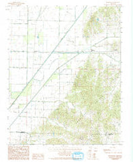 Boydsville Arkansas Historical topographic map, 1:24000 scale, 7.5 X 7.5 Minute, Year 1984