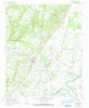 Bradford Arkansas Historical topographic map, 1:24000 scale, 7.5 X 7.5 Minute, Year 1968