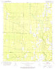 Bradley SE Arkansas Historical topographic map, 1:24000 scale, 7.5 X 7.5 Minute, Year 1952