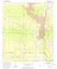 Bradley SE Arkansas Historical topographic map, 1:24000 scale, 7.5 X 7.5 Minute, Year 1952