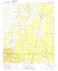 Bradley Arkansas Historical topographic map, 1:24000 scale, 7.5 X 7.5 Minute, Year 1952