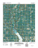 Bradley NE Arkansas Historical topographic map, 1:24000 scale, 7.5 X 7.5 Minute, Year 2011