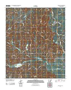 Bragg City Arkansas Historical topographic map, 1:24000 scale, 7.5 X 7.5 Minute, Year 2011