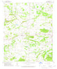 Branch Arkansas Historical topographic map, 1:24000 scale, 7.5 X 7.5 Minute, Year 1966
