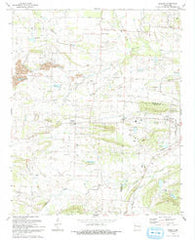 Branch Arkansas Historical topographic map, 1:24000 scale, 7.5 X 7.5 Minute, Year 1993
