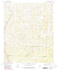 Brentwood Arkansas Historical topographic map, 1:24000 scale, 7.5 X 7.5 Minute, Year 1973