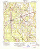 Brinkley Arkansas Historical topographic map, 1:62500 scale, 15 X 15 Minute, Year 1940