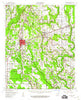 Brinkley Arkansas Historical topographic map, 1:62500 scale, 15 X 15 Minute, Year 1958