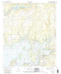 Brownsville Arkansas Historical topographic map, 1:24000 scale, 7.5 X 7.5 Minute, Year 1973