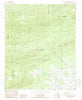 Brushy Creek Mountain Arkansas Historical topographic map, 1:24000 scale, 7.5 X 7.5 Minute, Year 1985