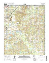 Bryant Arkansas Current topographic map, 1:24000 scale, 7.5 X 7.5 Minute, Year 2014