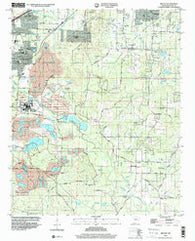 Bryant Arkansas Historical topographic map, 1:24000 scale, 7.5 X 7.5 Minute, Year 1994
