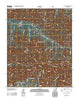 Buck Knob Arkansas Historical topographic map, 1:24000 scale, 7.5 X 7.5 Minute, Year 2011