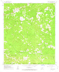 Buena Vista Arkansas Historical topographic map, 1:24000 scale, 7.5 X 7.5 Minute, Year 1962