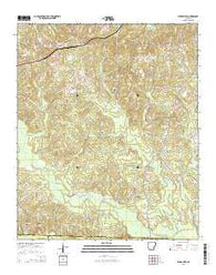Buena Vista Arkansas Current topographic map, 1:24000 scale, 7.5 X 7.5 Minute, Year 2014