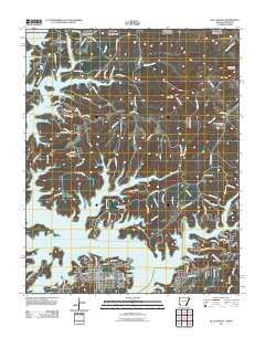 Bull Shoals Arkansas Historical topographic map, 1:24000 scale, 7.5 X 7.5 Minute, Year 2011